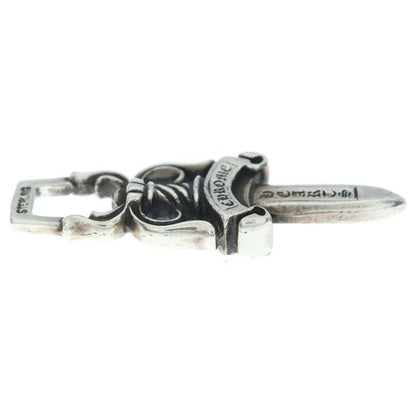 Chrome Hearts 10 Dagger Pendant Top Silver