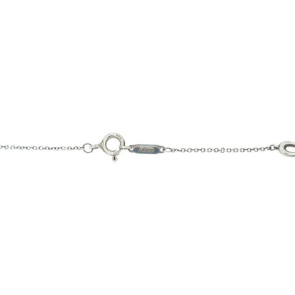 Tiffany & Co Infinity Endless Necklace Pendant Chain 925 Sterling Silver