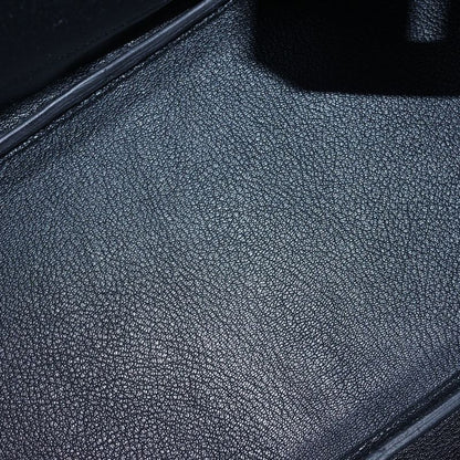 Hermes Birkin 35 Handbag Black Togo Gold