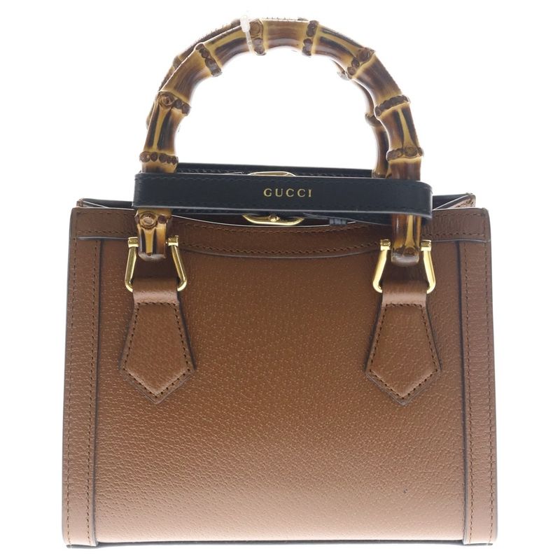 Gucci Diana Mini Tote Brown