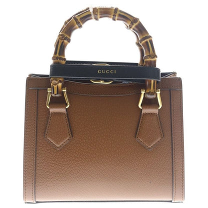 Gucci Diana Mini Tote Brown