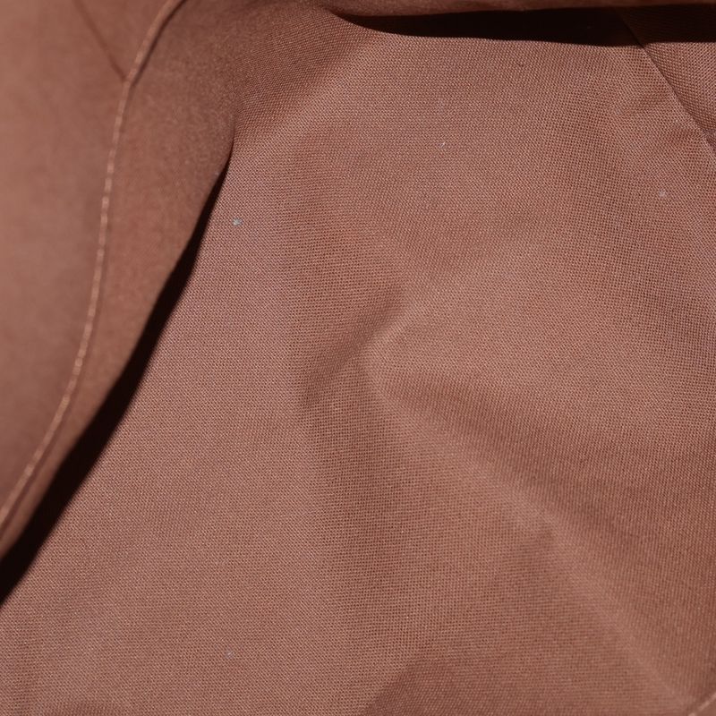 Louis Vuitton Monogram Totally MM Tote Brown Leather Gold