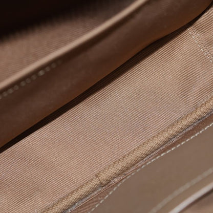 Louis Vuitton Monogram Utility Shoulder Bag Brown Gold