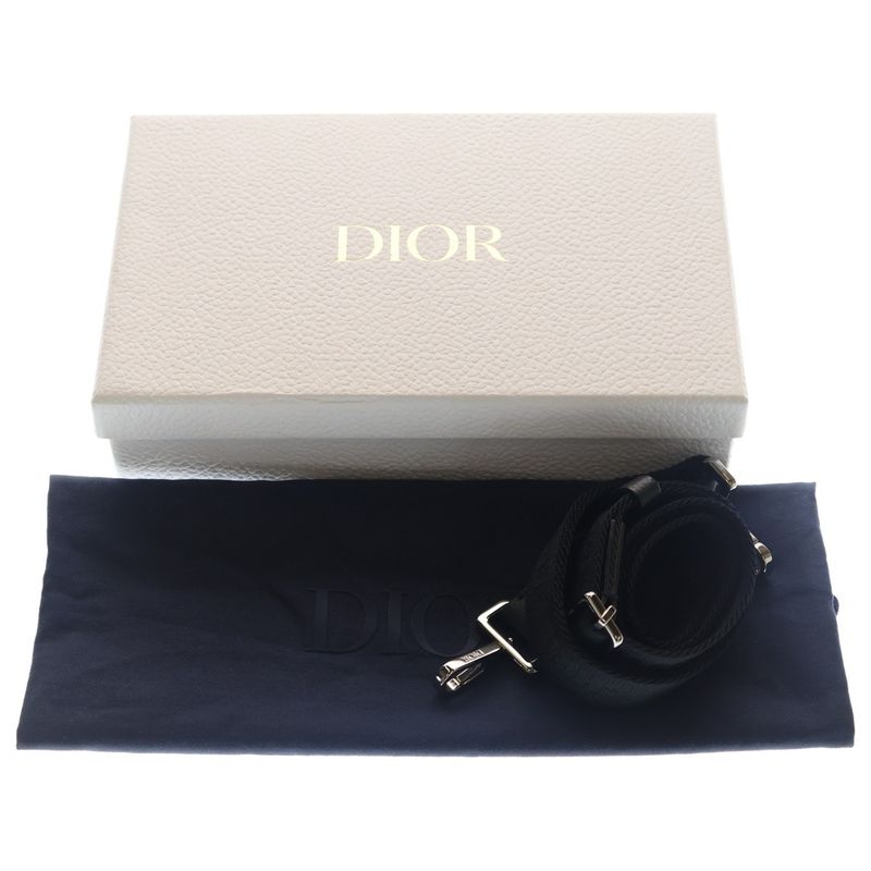 Dior Oak Jacquard Canvas Mini Shoulder Bag Beige