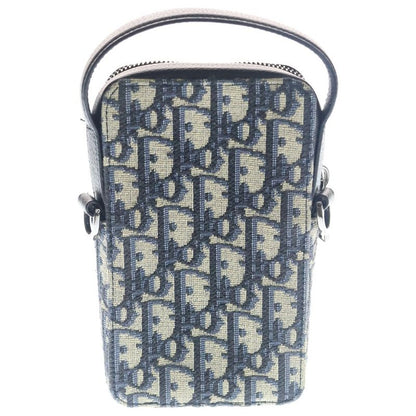 Dior Oak Jacquard Canvas Mini Shoulder Bag Beige