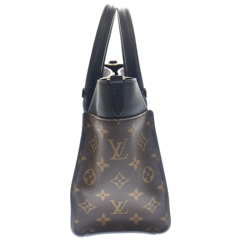 Louis Vuitton on My Side PM Monogram All Over Pattern 2-Way Shoulder Bag Black