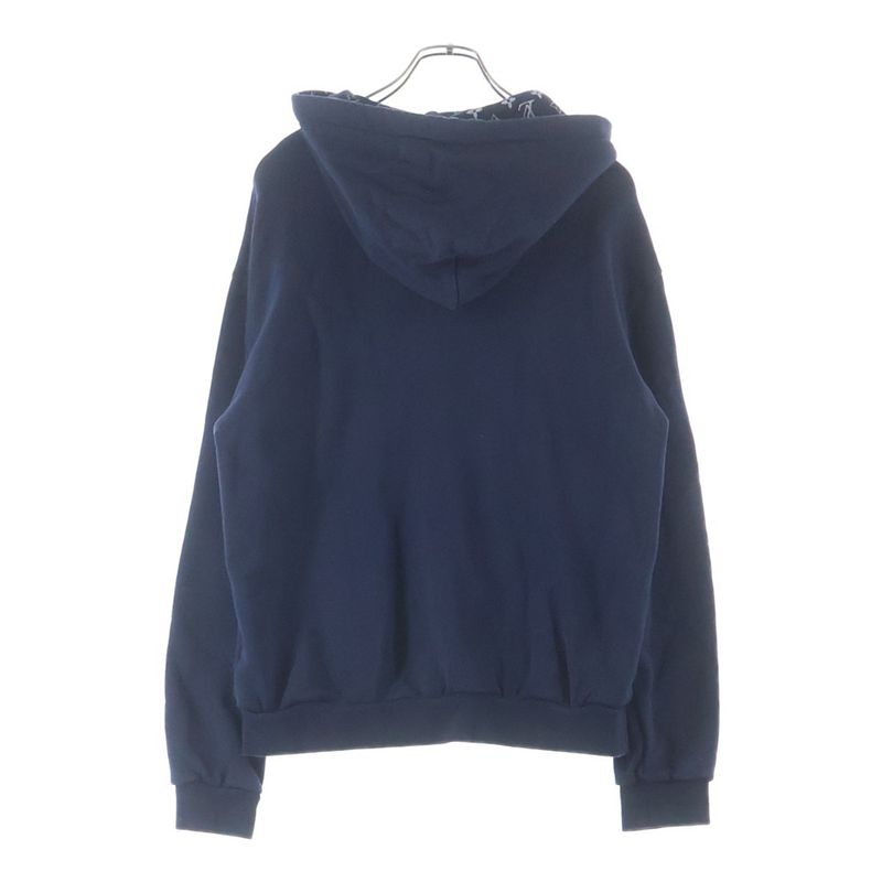 Louis Vuitton Cotton Hoodie Monogram Navy