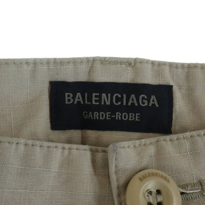 Balenciaga Distressed Radical Go Long Pants Beige