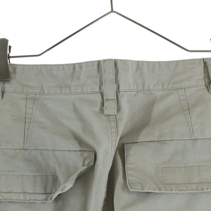 Balenciaga Distressed Radical Go Long Pants Beige