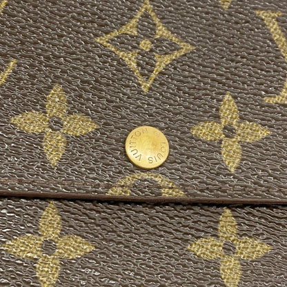 Louis Vuitton Wallet Monogram Porte-Monnaie Cles Brown