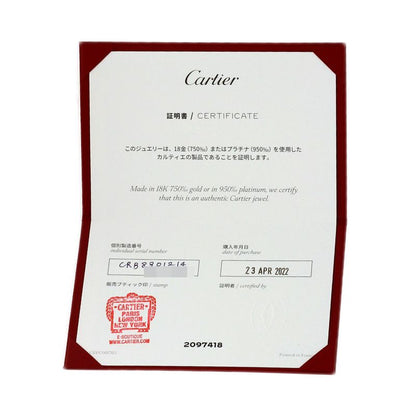 Cartier Damier XS Diamond Earrings 18k Pink Gold