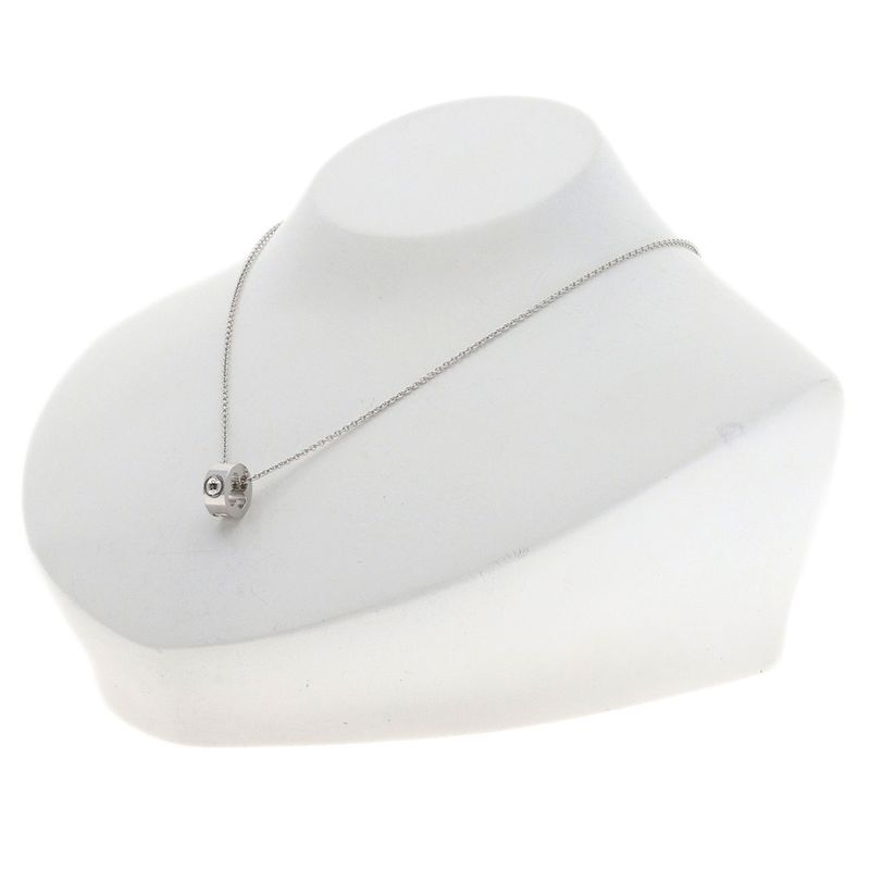 Louis Vuitton Pendentif Empreinte Necklace 18k White Gold
