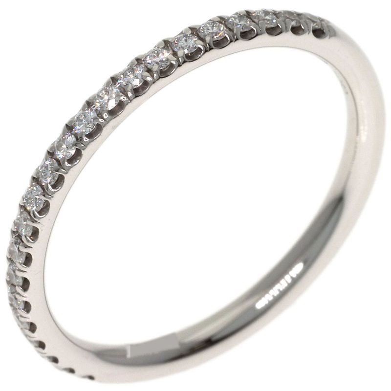 Harry Winston Micropave Half Eternity Diamond Ring