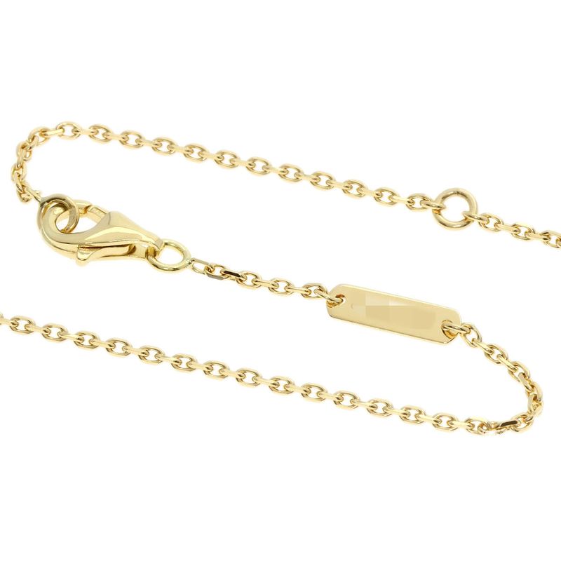 Van Cleef & Arpels Vintage Alhambra Mother of Pearl Necklace 18k Yellow Gold