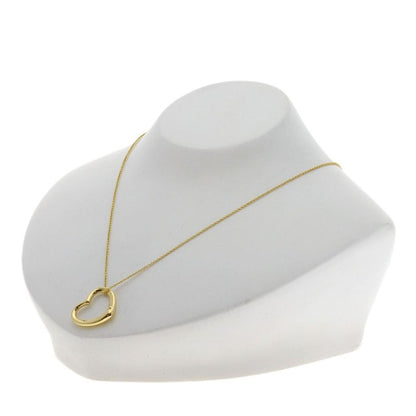 Tiffany & Co Open Heart Necklace 18k Yellow Gold