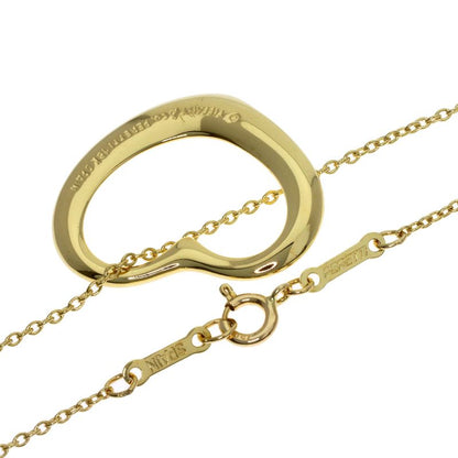Tiffany & Co Open Heart Necklace 18k Yellow Gold