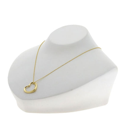 Tiffany & Co Open Heart Necklace 18k Yellow Gold