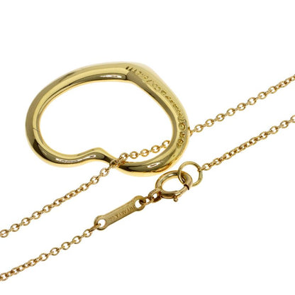 Tiffany & Co Open Heart Necklace 18k Yellow Gold