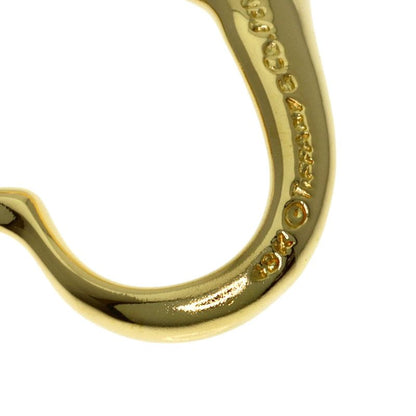 Tiffany & Co Open Heart Necklace 18k Yellow Gold