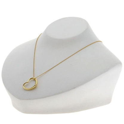 Tiffany & Co Open Heart Necklace 18k Yellow Gold