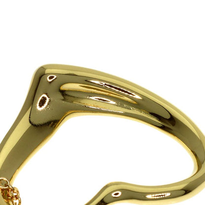 Tiffany & Co Open Heart Necklace 18k Yellow Gold
