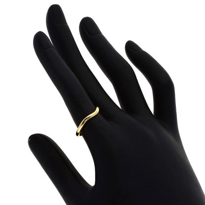 Tiffany & Co T Cube Band Ring 18k Yellow Gold