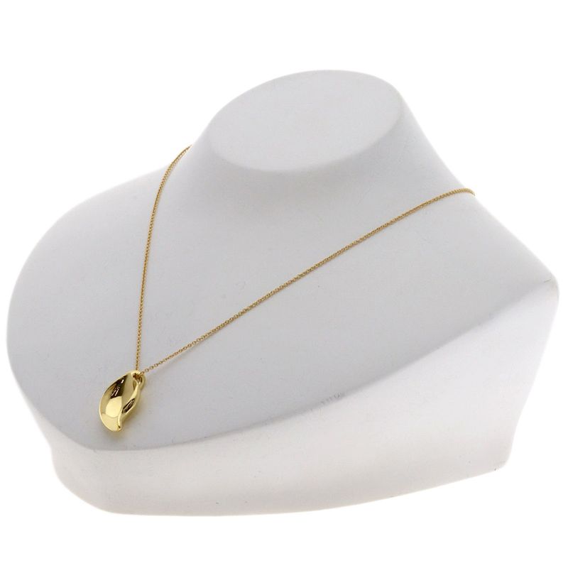 Tiffany & Co Leaf Necklace 18k Yellow Gold