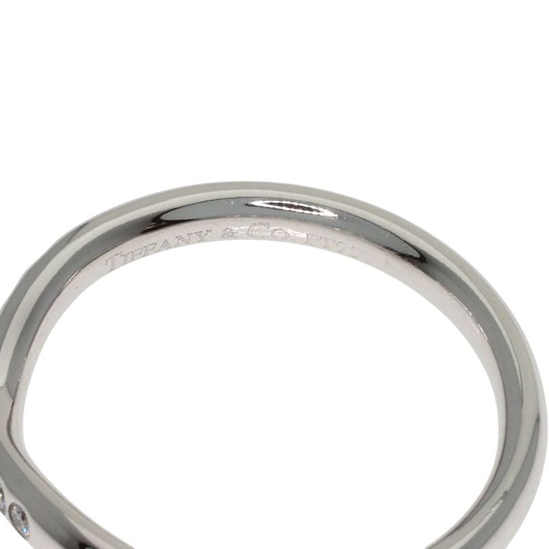 Tiffany & Co Curved Band Diamond Ring
