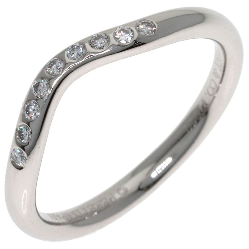 Tiffany & Co Curved Band Diamond Ring