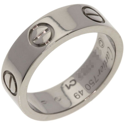 Cartier Love Ring 49 18k White Gold