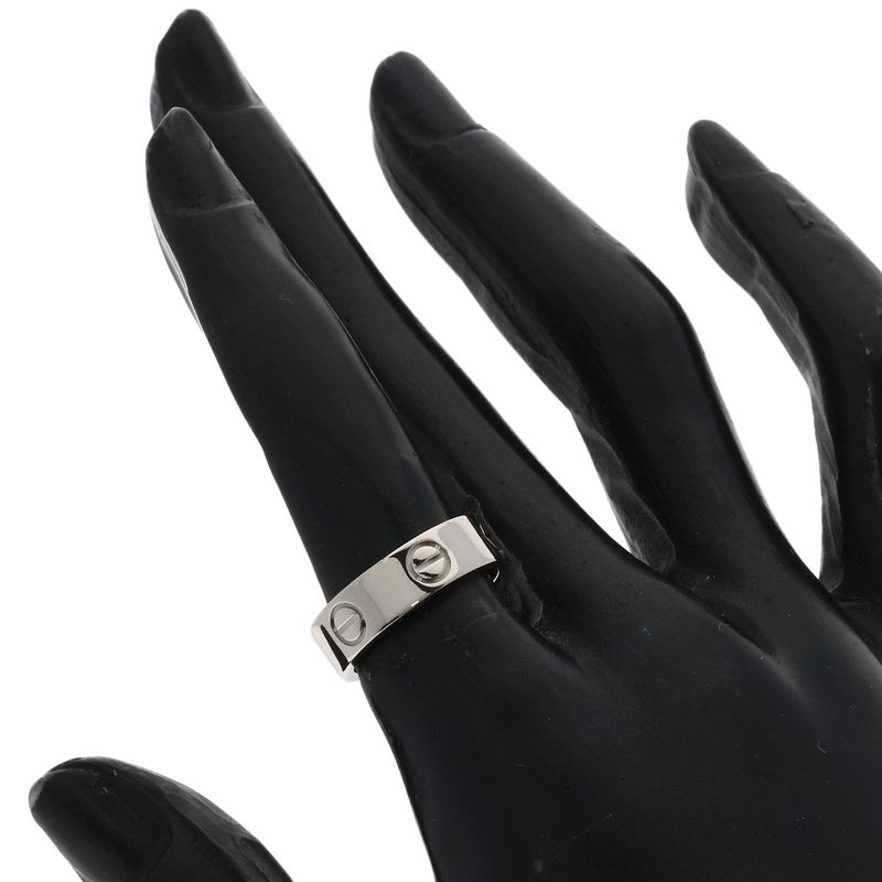 Cartier Love Ring 49 18k White Gold