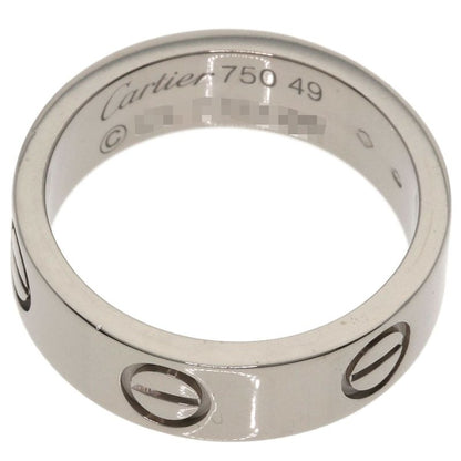 Cartier Love Ring 49 18k White Gold