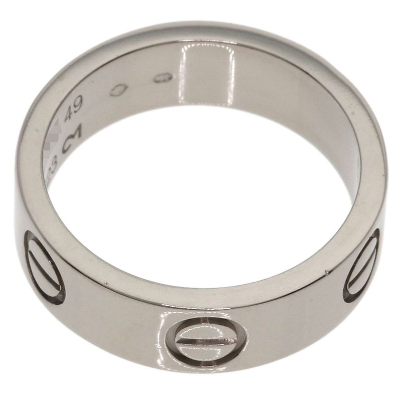 Cartier Love Ring 49 18k White Gold