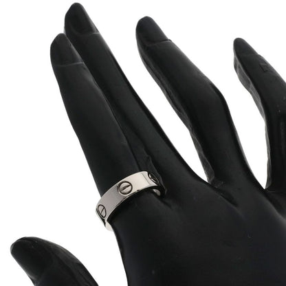Cartier Love Ring 53 18k White Gold