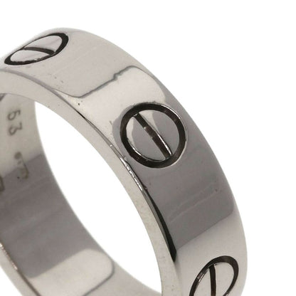 Cartier Love Ring 53 18k White Gold