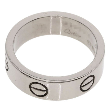 Cartier Love Ring 53 18k White Gold