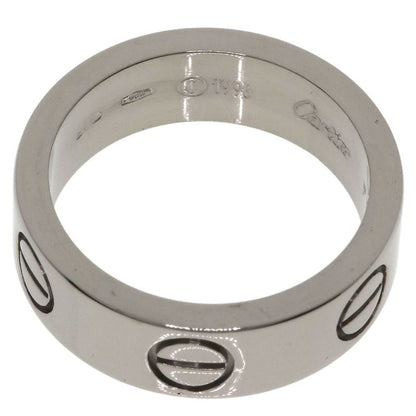 Cartier Love Ring 48 18k White Gold