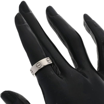 Cartier Love Ring 48 18k White Gold