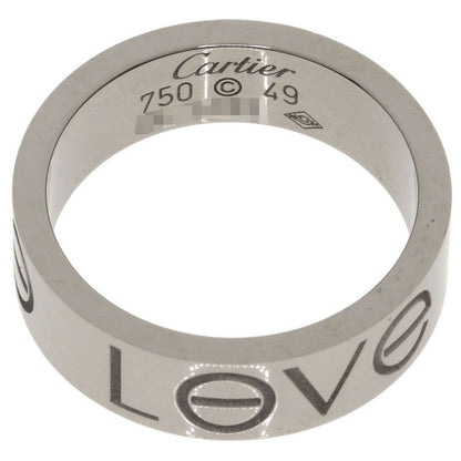 Cartier Love Ring Christmas Limited 49 18k White Gold