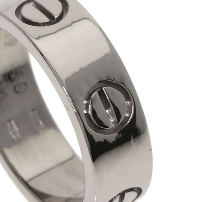 Cartier Love Ring 50 18k White Gold
