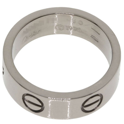 Cartier Love Ring 50 18k White Gold