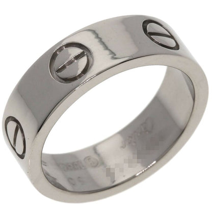 Cartier Love Ring 50 18k White Gold