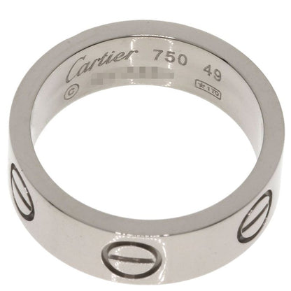 Cartier Love Ring 49 18k White Gold