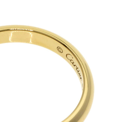 Cartier Wedding Band 60 Ring 18k Yellow Gold