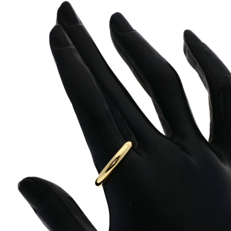 Cartier Wedding Band 60 Ring 18k Yellow Gold