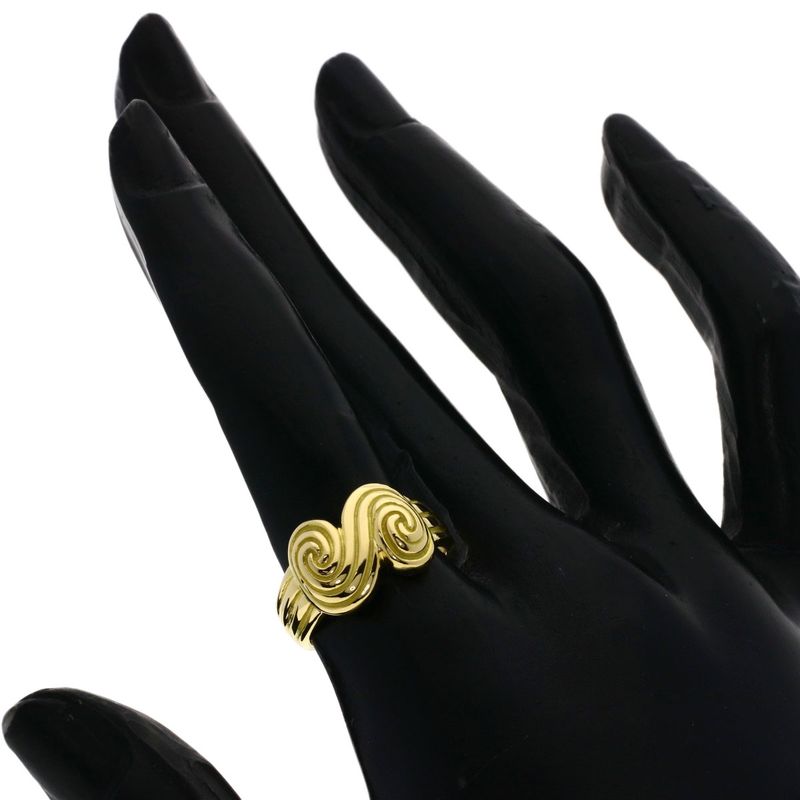 Tiffany & Co Tornado Ring 18k Yellow Gold