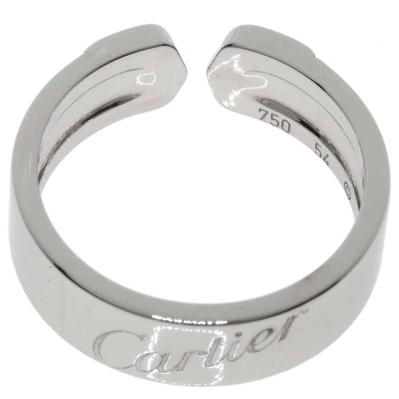 Cartier Christmas Limited 54 Ring 18k White Gold