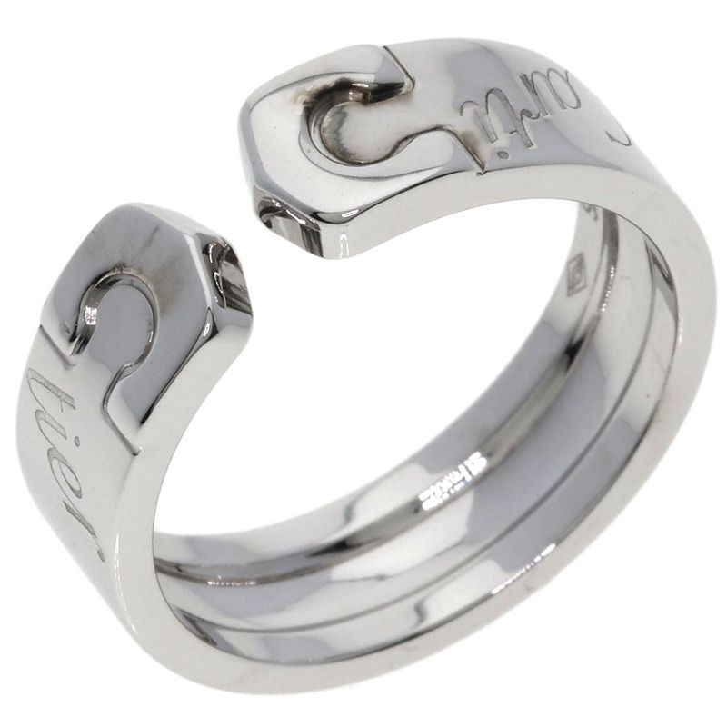 Cartier Christmas Limited 54 Ring 18k White Gold