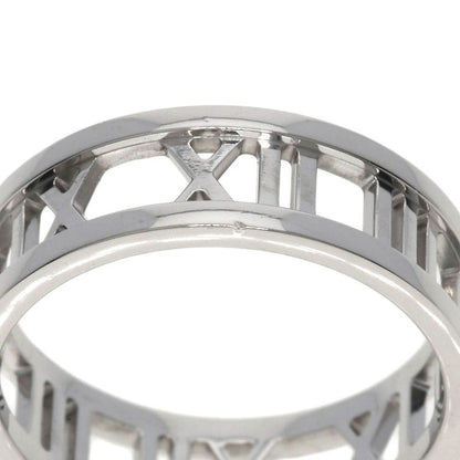 Tiffany & Co Atlas Open Ring 18k White Gold