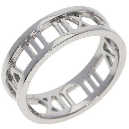 Tiffany & Co Atlas Open Ring 18k White Gold